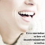 mujer con sonrisa