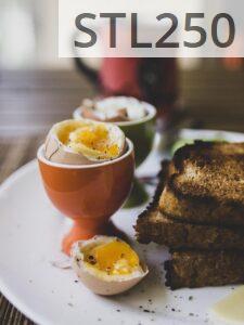 eggs, toast, breakfast