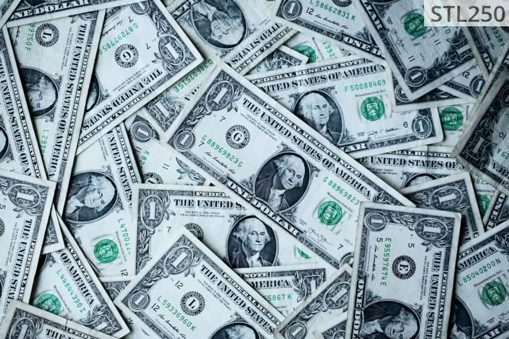 1 U.S.A dollar banknotes